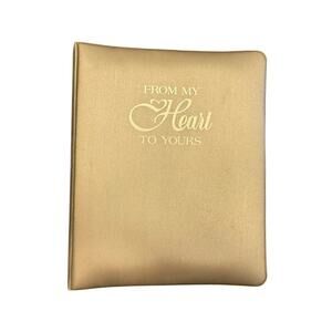 Mary Kay From My Heart to Yours Gold Binder Book Articles and Stories